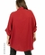 Camisa Maxi Oversize (XXL) Bordò texturado