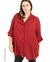 Camisa Maxi Oversize (XXL) Bordò texturado - comprar online