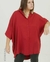 Camisa Maxi Oversize (XXL) Bordò texturado en internet