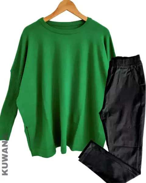 SET BREMER GREEN LARGO + Pant Natacha elastizado ( 44 al 50)