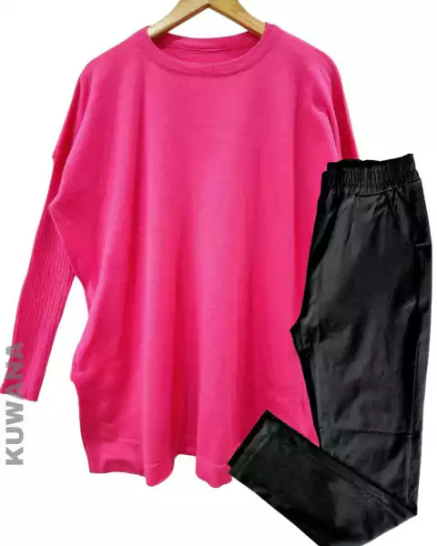 SET BREMER PINK LARGO + Babucha Elastizada AMPLIA ( 44 al 50]