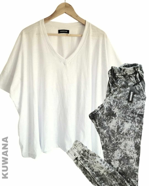 Combo Remeron Over + Babucha Batic [ Talles 42 AL 50 ]