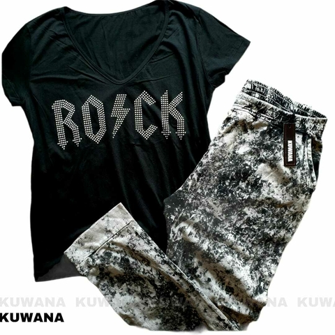 Combo ROCK BLACK + Babucha BatickTRASH (42/44/46) - comprar online