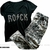 Combo ROCK BLACK + Babucha BatickTRASH (42/44/46) - comprar online