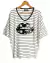 Remerón V RAYADO LIPS STARS (XL/XXL) WHITE