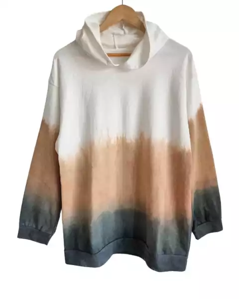 Maxi Buzo Hoodie Batick Oversize (XL) Bariloche