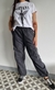 SET Buzo NY FRIZA + CARGO ANCHO DENIM BLACK (40 al 48)