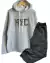 SET Buzo NY FRIZA + CARGO ANCHO DENIM BLACK (40 al 48)