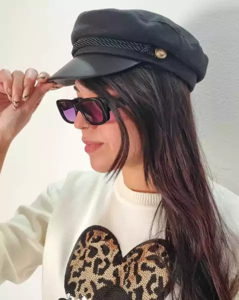 Boina Paño Vicera Ecocuero AW