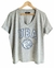 Remera V Cotton UBA Gris Melange (4 talles)