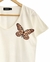 Remera V PREMIUM BUTTERFLY Narural ( 4 talles) en internet