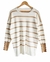 Sweater Hilo Rayado ZARA CREAM Beige (L/XL] - Kuwana Shop