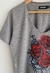 Remera V PREMIUM ROSARY ROSE (3 talles) en internet
