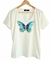 Remera V Butterfly FLAME PREMIUM CREAM [ 3 TALLES]