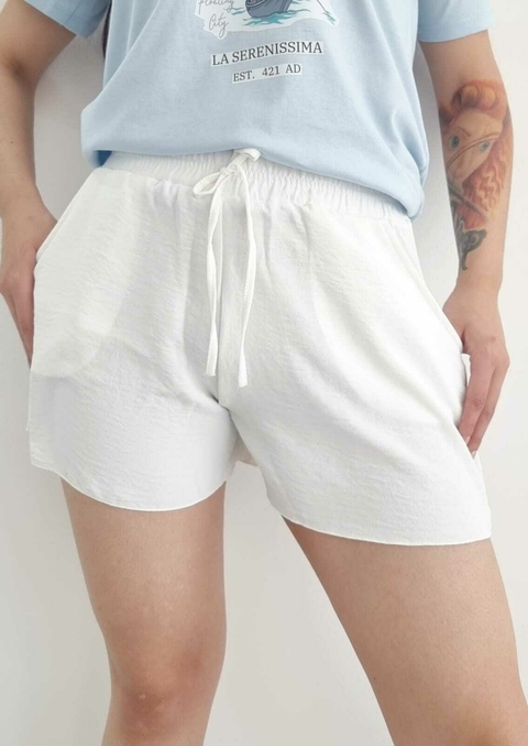 Short Crepe White [38 al 42]
