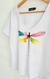 Remera V PREMIUM LIBELULA II White - ( 4 talles) - tienda online