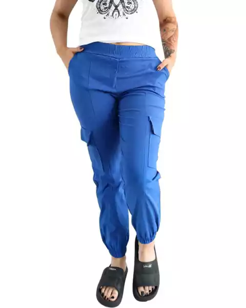 Pantalon CARGO Elastizado BLUE ( 40/42)