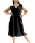 Vestido SHINE AMPLIO Largo TOTAL BLACK (XXL) - Kuwana Shop