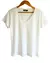 PACK Pantalon WIDE RECTO PRINT STHEFY (40 al 50) + Remera V BASIC Natural & Black - AW25 - tienda online