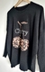 Sweater BREMER CHERRY Print (XL) Black AW25 - comprar online