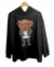 BUZO HOODIE BLACK WAFFLE BEAR ROCK (M al XL) -AW25 - comprar online