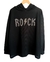 BUZO HOODIE BLACK WAFFLE ROCK (M al XL) -AW25 - comprar online