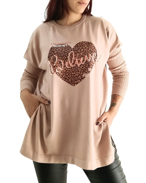 OUTLET SIN CAMBIO MAXI Sweater BREMER LARGO (XL/XXL) Believe 0080 - comprar online
