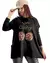 OUTLET SIN CAMBIO - Sweater BREMER CHERRY Print (XL) Black - 0008 - comprar online