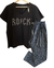 Combo REMERA Rock + BABUCHA WAFFLE Print (40 al 52) - comprar online