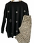 Set Maxi Sweater Stars PRINT + Babucha WAFFLE AW25 - comprar online
