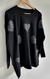 MAXI Sweater BREMER LARGO (XL/XXL) LOVE BLACK AW25 - - tienda online