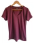 Remera V Basic Bordeux Essencial PREMIUM (4 Talles) AW25 - tienda online