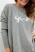 Sweater BREMER Oversized STARS (XL/XXL) GREY - Kuwana Shop