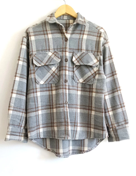 Camisaco Paño Largo (L) GREY ESCOSES - AW25 - comprar online