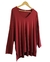 Remera Mangas Largas Oversized (XXL) BORDEAUX - AW25 - tienda online
