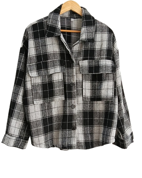 Camisaco Paño (L/XL) BLACK & WHITE - AW25 - comprar online