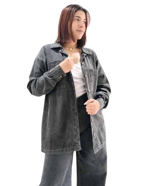 SET Camisa Denim STARS + Palazzo DENIM (40 al 48) - AW25 - comprar online