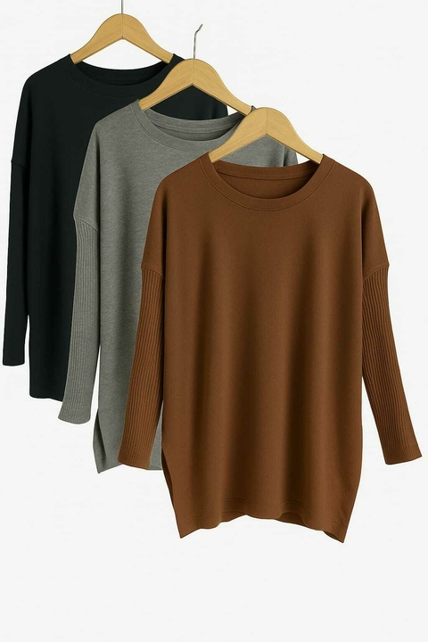 PACK X 3 MAXI Sweater BREMER LARGO (XL/XXL) AW25 - comprar online