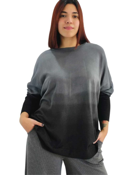 Sweater Oversized Bremer XL/XXL GREY Batick - comprar online