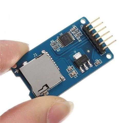 Módulo Leitor E Gravador De Cartão Micro Sd Ideal P/ Arduino