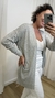 Saco Lujan Gris Melange - comprar online
