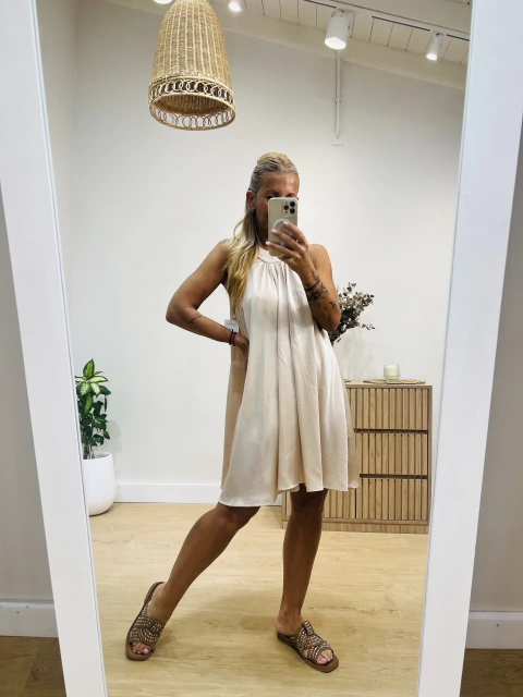Vestido Sol Beige - comprar online