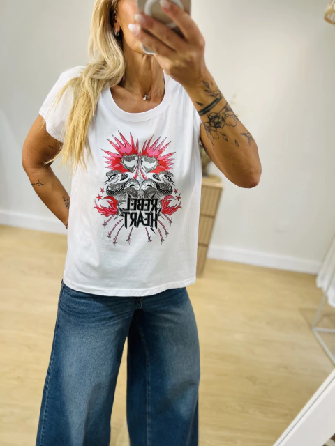 Remera Ruth Blanca - comprar online