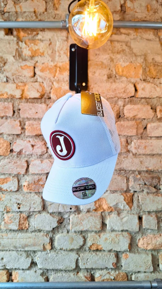 Boné Branco com Tela - comprar online