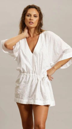 Túnica Izamal / Broderie - comprar online