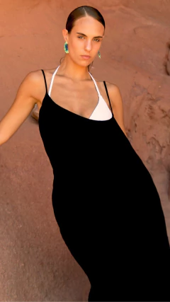 Imagen de VESTIDO MAXI HANNAH / BLACK