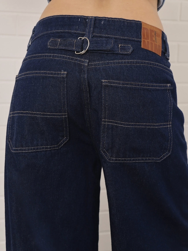 Jean Misty Wide Leg Galaxy Blue thumbnail 2