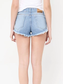 SHORT LEXI METALLIC ATLANTIC BLUE - BE WILD