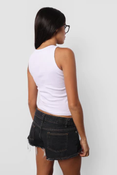 SHORT FOLD NEGRO - tienda online