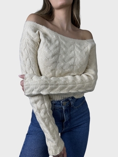 SWEATER TRENZ CUELLO BOTE - comprar online